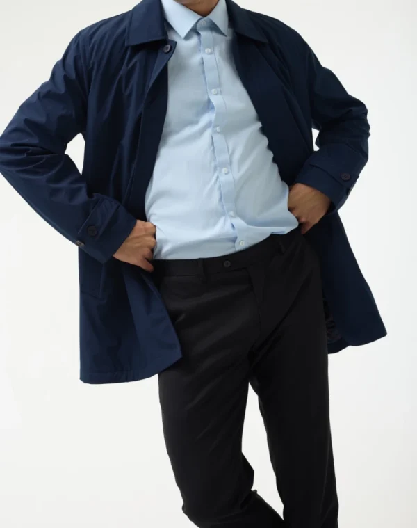 Gabardina Clásica - Azul - Imagen 2