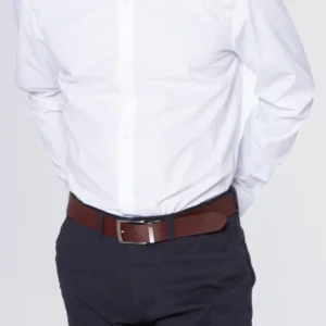 Camisa de Vestir Lisa Blanco
