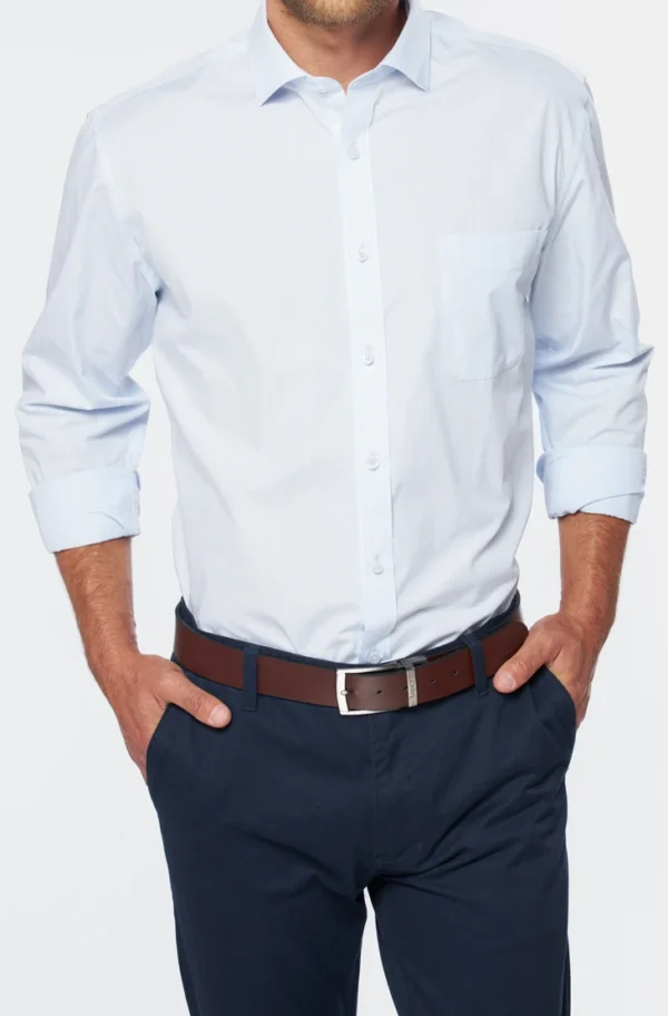 Camisa de Vestir Lisa Celeste