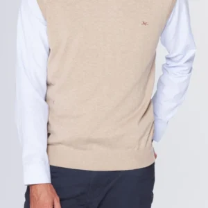 Chaleco Tejido Beige