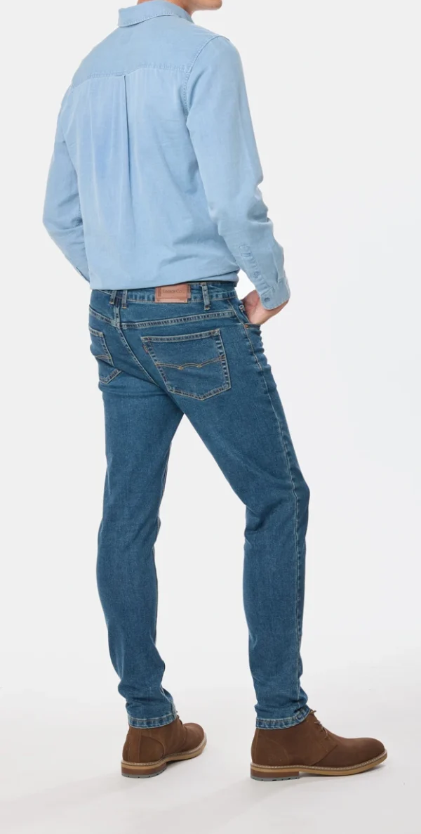 Pantalón de Jean Skinny Azul - Imagen 4