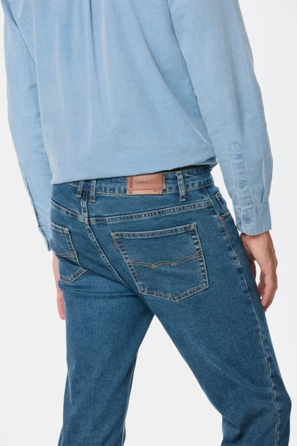 Pantalón de Jean Skinny Azul - Imagen 2