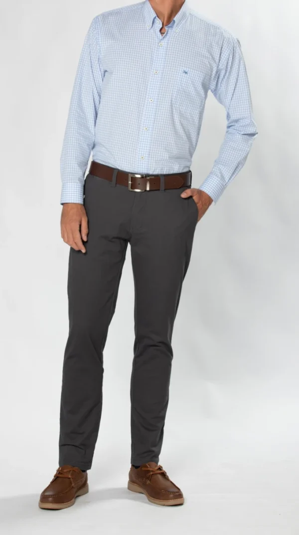 Pantalón Spandex Slim Fit Gris