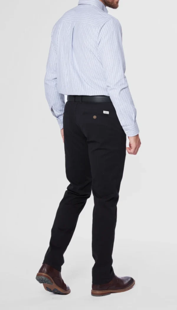 Pantalón Spandex Slim Fit Negro - Imagen 6