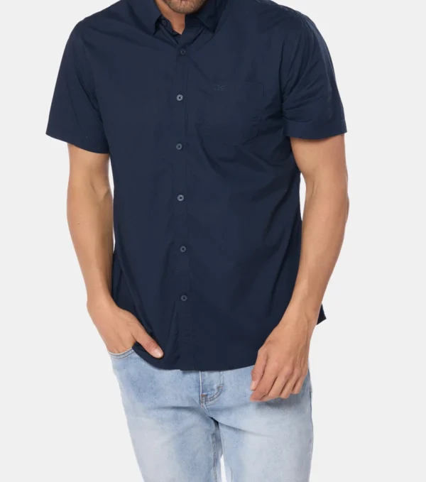 Camisa Lisa Legacy Azul - Imagen 4