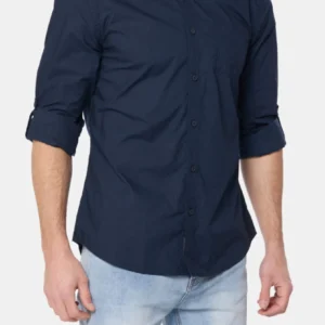 Camisa Lisa Slim Fit