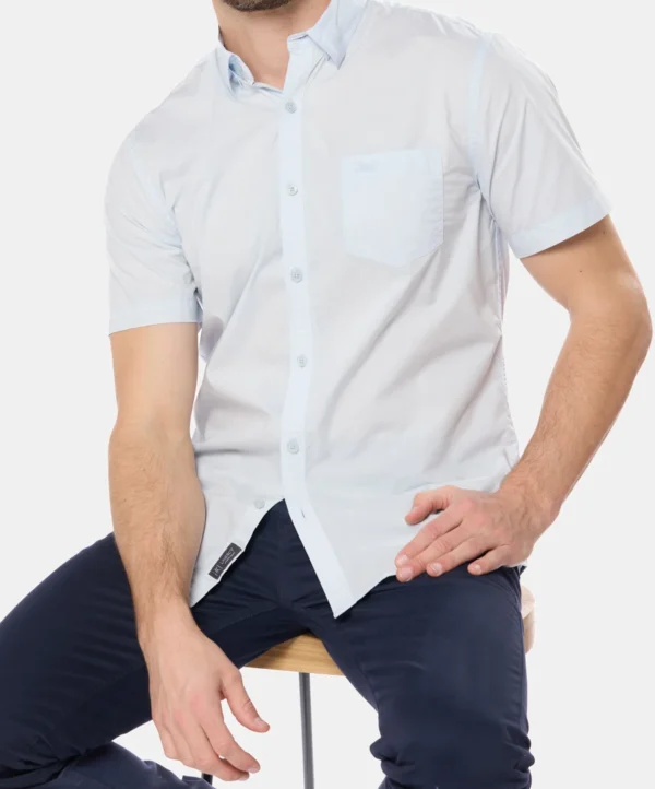 Camisa Lisa Legacy Celeste - Imagen 2