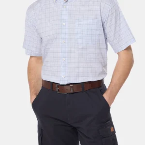 Camisa a Cuadros Manga Corta